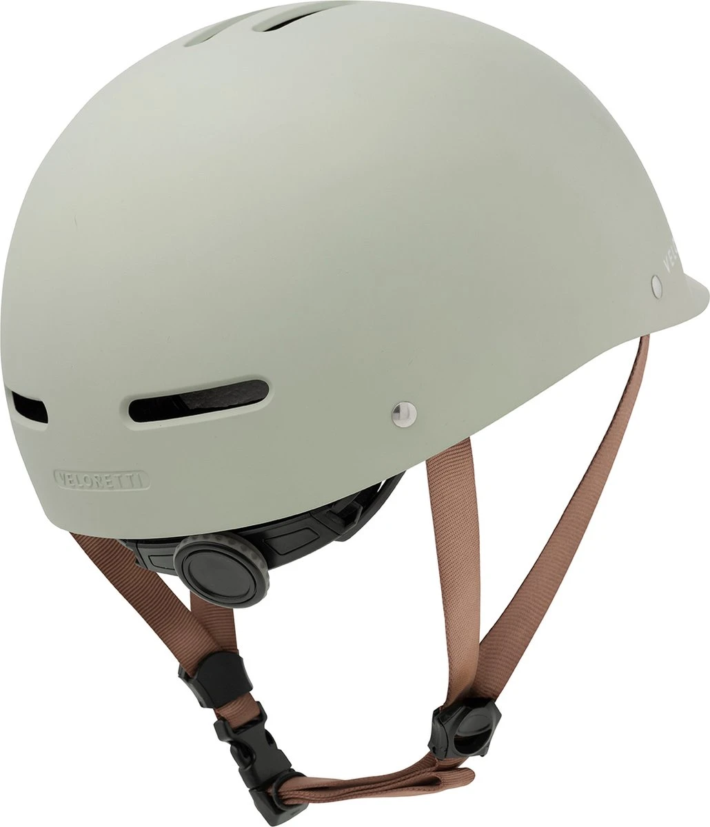 Veloretti Kids Helm - Pebble Grey (Maat S) - Afbeelding 3