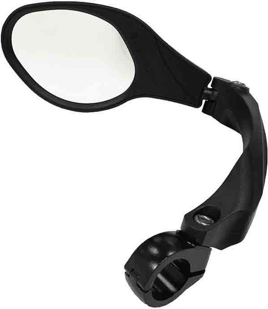 Mirage Fietsspiegel - Verstelbaar - Stuurbevestiging 22.2 Mm - Zwart - Afbeelding 2