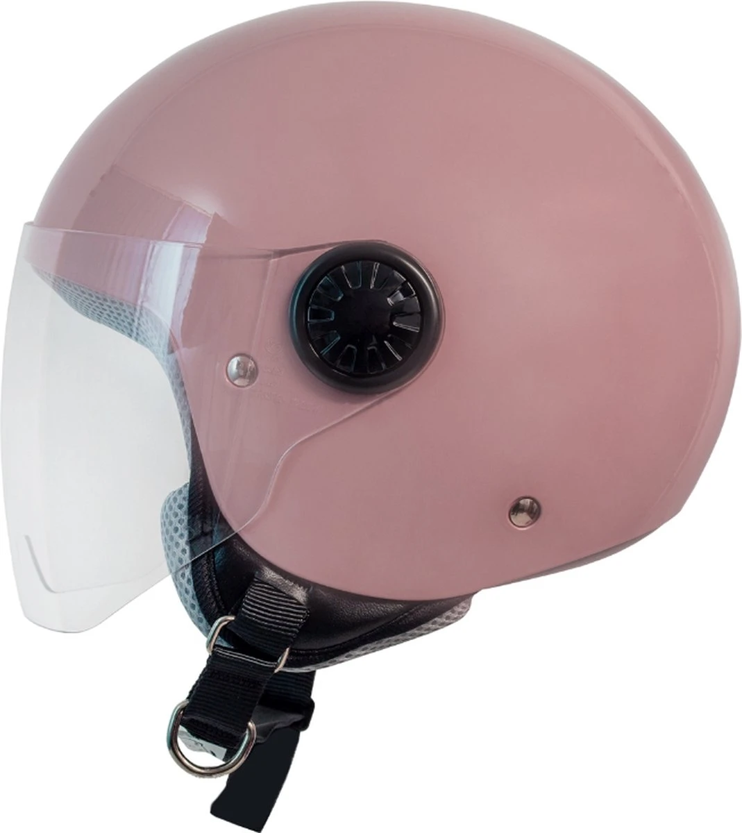 BHR 806 Kids | Roze | Kinderhelm Voor Scooter & Motor | Jongens En Meisjes | Maat M - Afbeelding 4