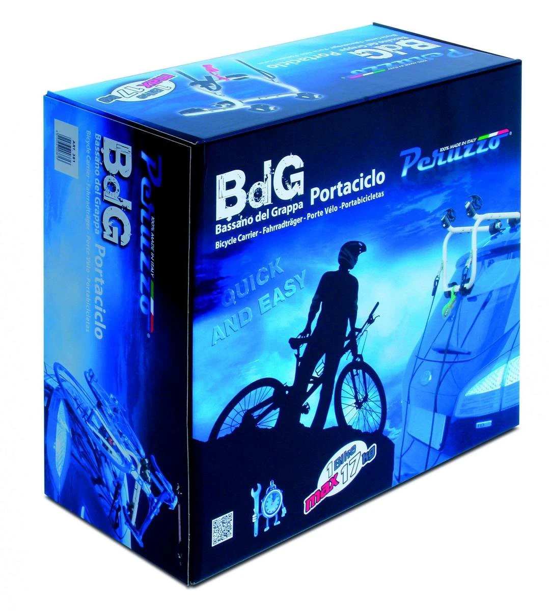 Peruzzo Bdg 381 Fietsendrager Staal Achterklep - Afbeelding 2