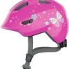 Abus Kinderhelm Smiley 3.0 M Pink Butterfly