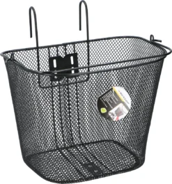 Zwarte Dunlop Fietsmand Voor Aan Het Stuur - 35 X 25 X 36 Cm - 22 Liter - Fietsmanden