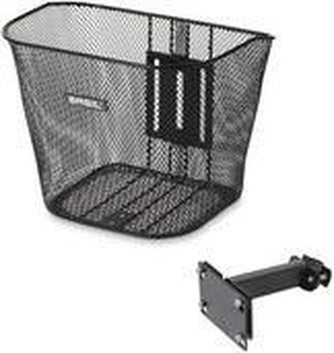 New Looxs Toscane RapidLock Fietsmand Stuur - 19 Liter - Staal - Zwart - Afbeelding 4