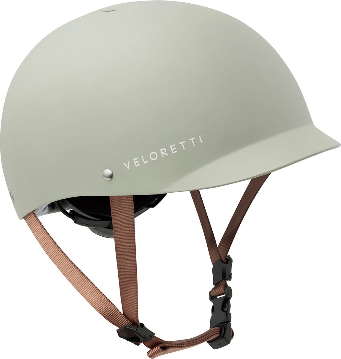 Veloretti Kids Helm - Pebble Grey (Maat S)