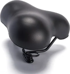 Rocky Fietszadel - Rokzadel Met Punt - Zwart - 23CM - Zadel Voor Rokkendragers