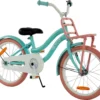 2Cycle Cargo Meisjesfiets - 18 Inch - Voordrager - Turquoise - Meisjesfiets