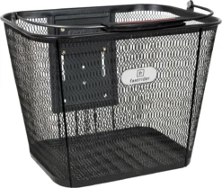 Fastrider Luxe Afneembaar Stuurmand Borre Zwart - 16L - KLICKfix