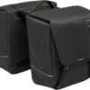 New Looxs Nova Double Dubbele Fietstas MIK - Afneembaar - 32 Liter - Zwart