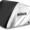 Nince Fietshoes Universeel Voor Alle Fietsen - Waterdicht 210D Oxford - Fiets Hoes Voor 2 Fietsen - Incl. Opbergzak - Zilver