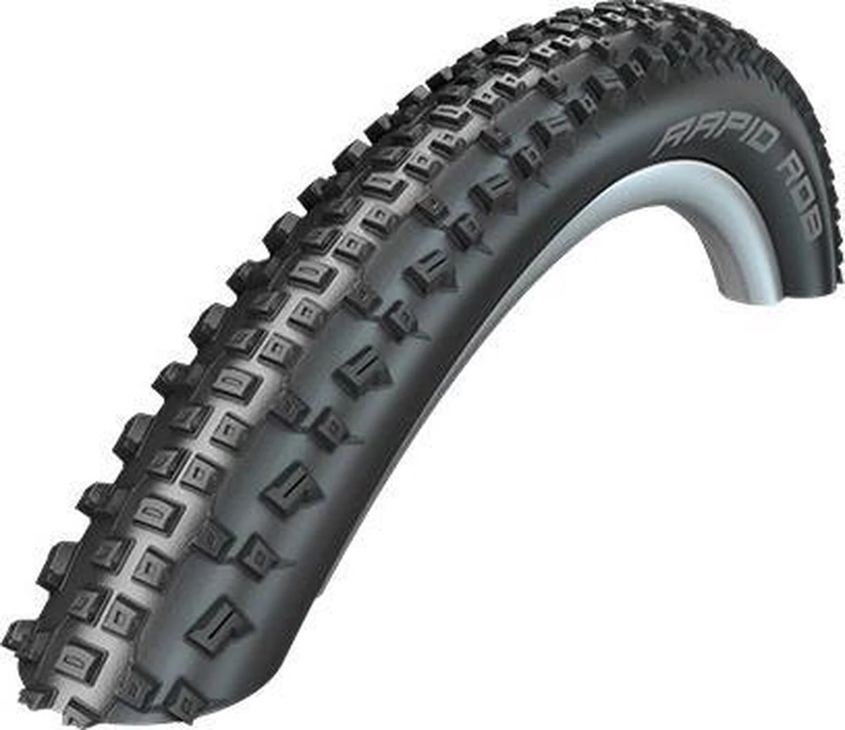 Schwalbe Buitenband - Rapid Rob K-Guard - 29 Inch X 2.10 - Zwart - Afbeelding 6