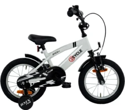 2Cycle BMX-Fun Kinderfiets - 14 Inch - Wit - Jongensfiets