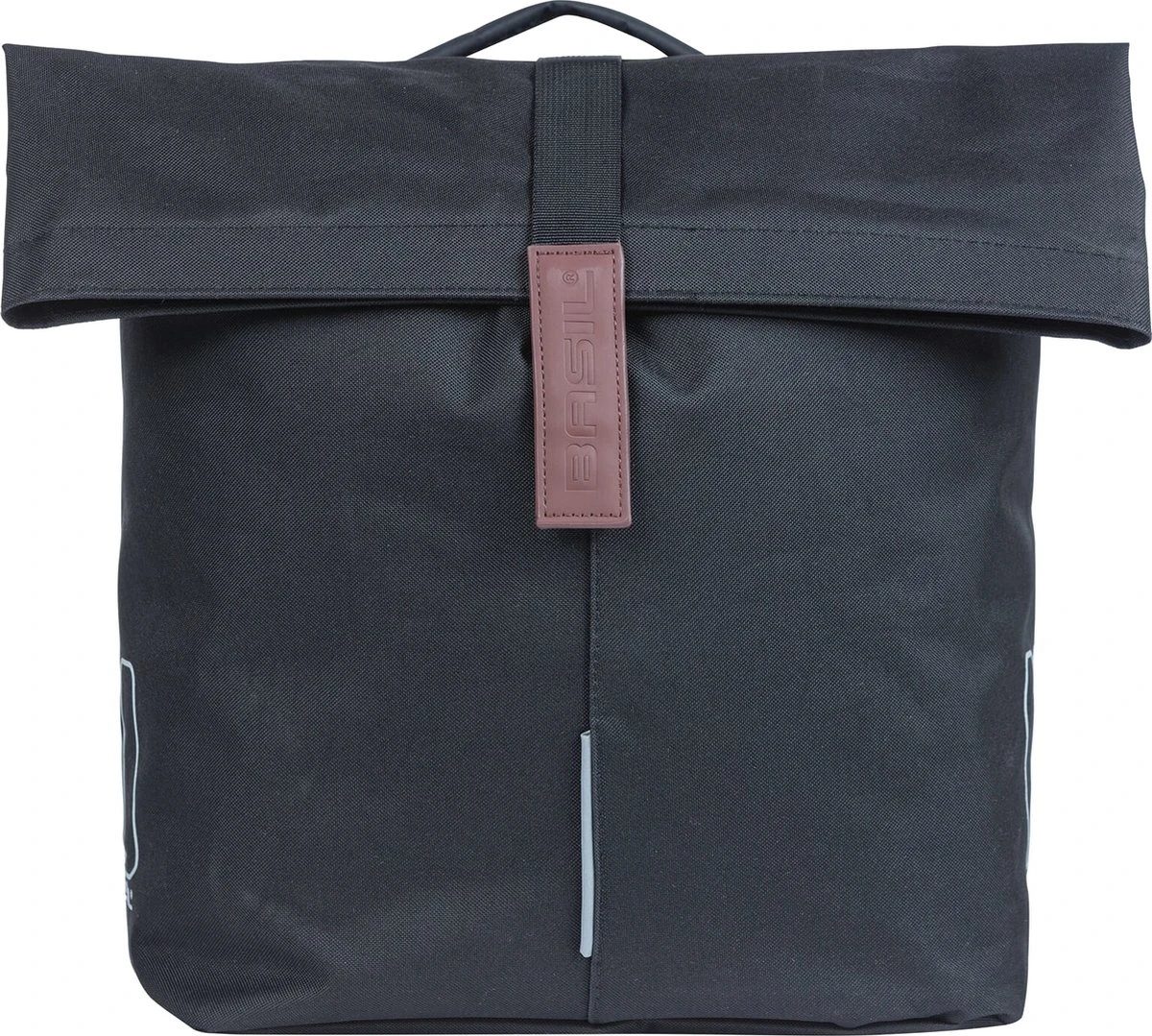 Basil City Dubbele Fietstas MIK - 28-32 Liter- Zwart - Afbeelding 5