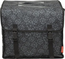 New Looxs Dubbele Fietstas Cameo Double Bag 30 Liter 37 X 12.5 X 33 Cm (2x) - Tara Black