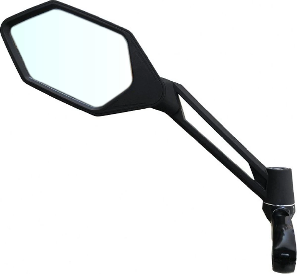 Merkloos Meachow Luxe Fietsspiegel E-bike Verstelbaar Links Zwart - Afbeelding 2