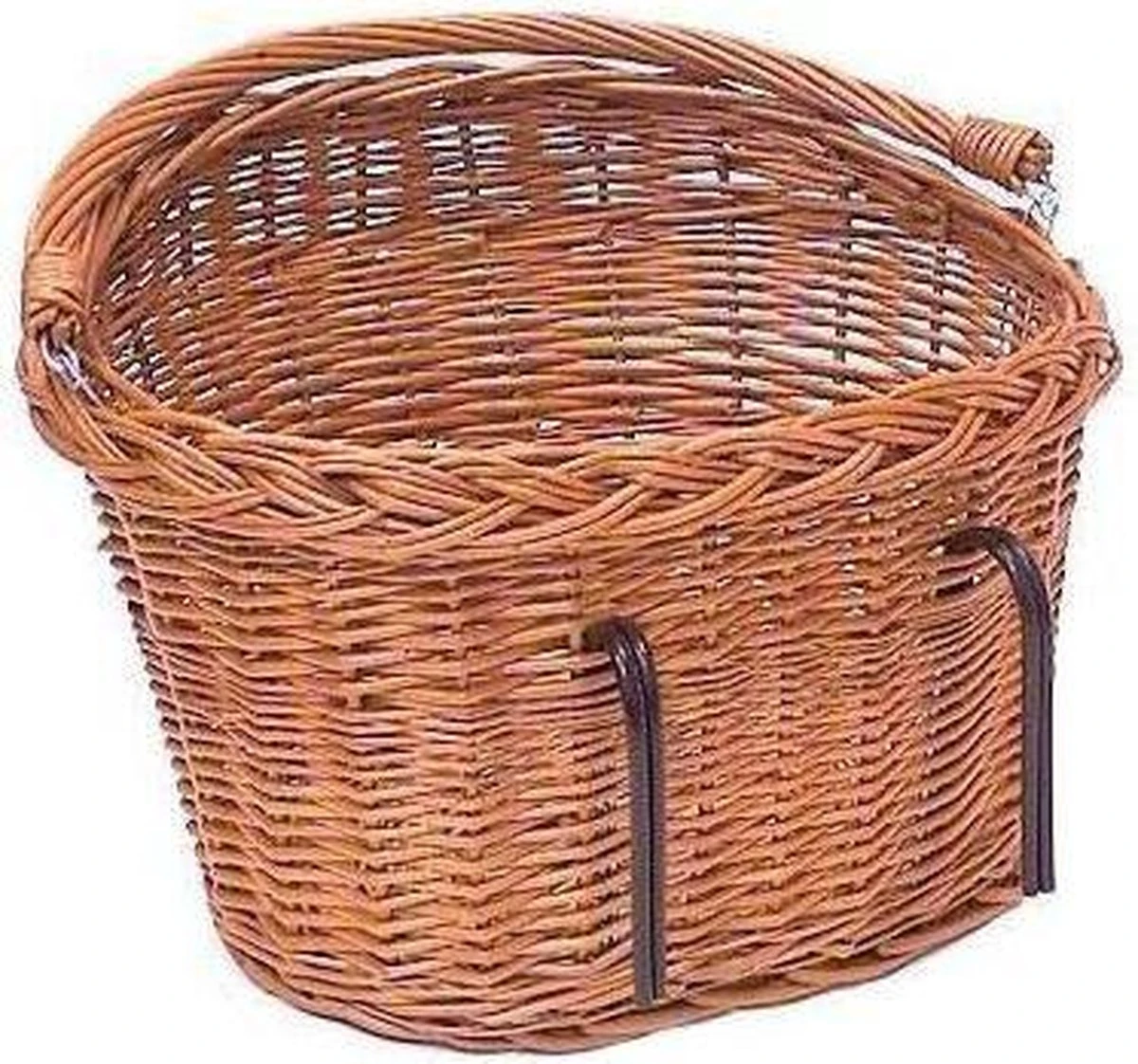 Basil Detroit Fietsmand - Voor Of Achter - Inclusief Haken - Bruin - Afbeelding 2