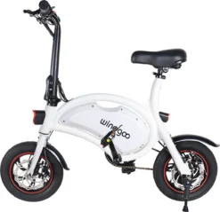 Windgoo - B3 Elektrische Long-Range E-Bike Met Trappers - E-bike - 25Km / H - Wit