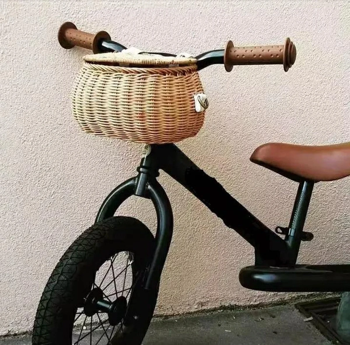 Fietsmand Rotan Mandje Mand Fiets Kinderen Rugzak Peuter Loopfiets Draagbaar Meisje Jongen Accessoires - Afbeelding 4