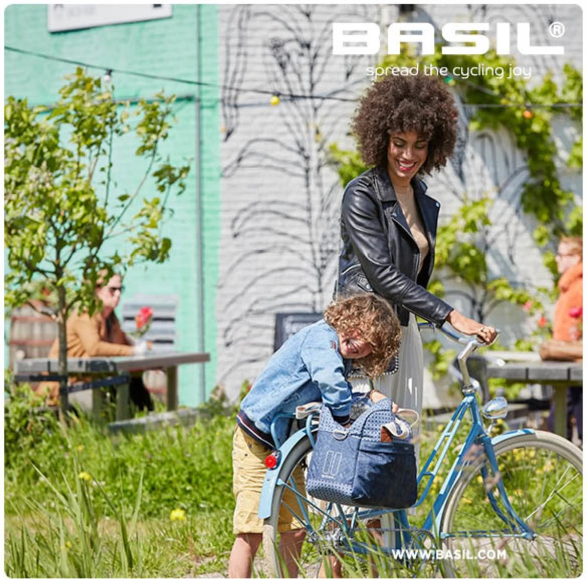 Basil Bohème Fietsschoudertas - Enkele Fietstas - Blauw - 18 Liter - Afbeelding 10