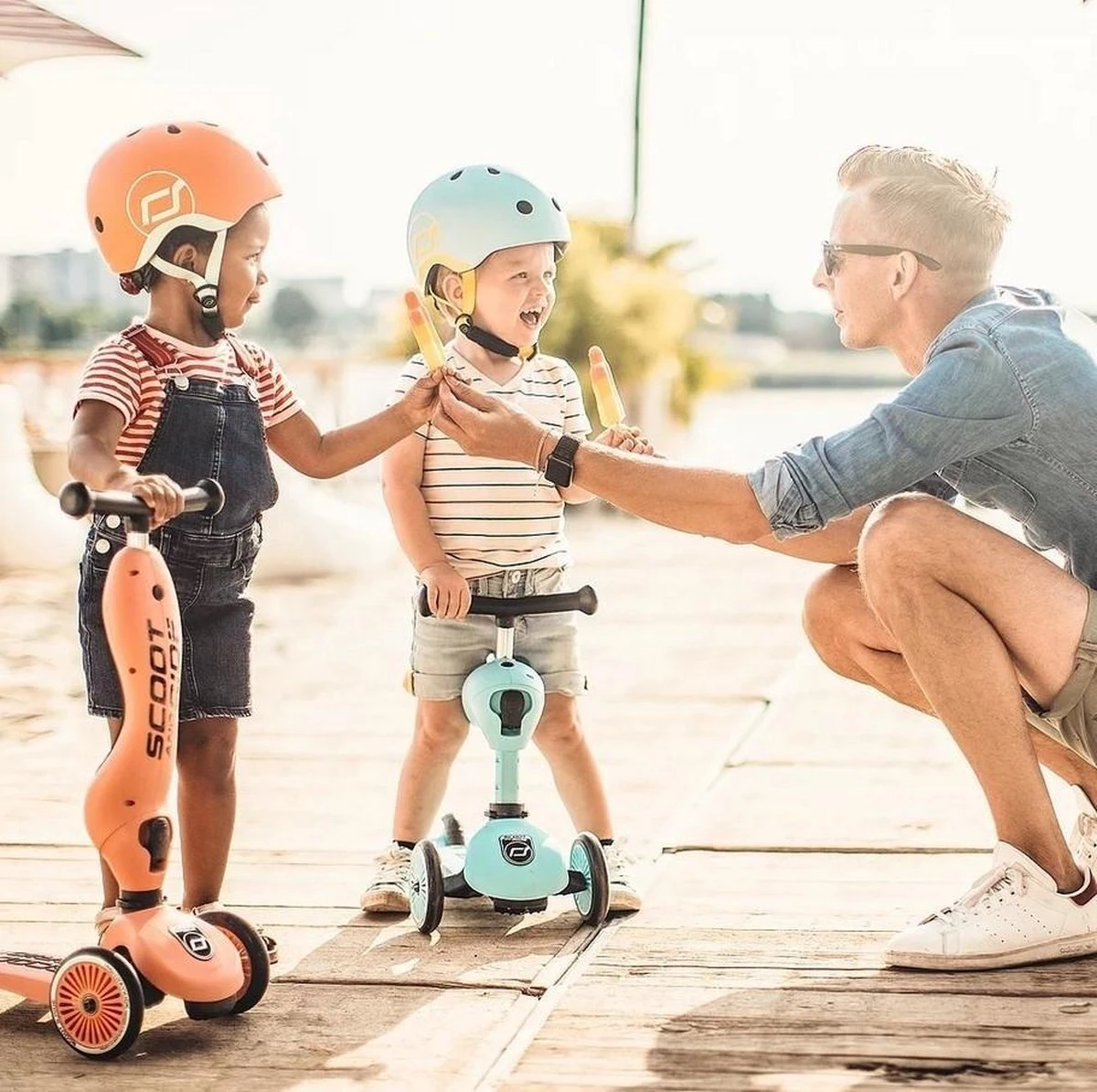 Scoot And Ride Peach Maat XXS-S Kinderhelm SR-96389 - Afbeelding 7