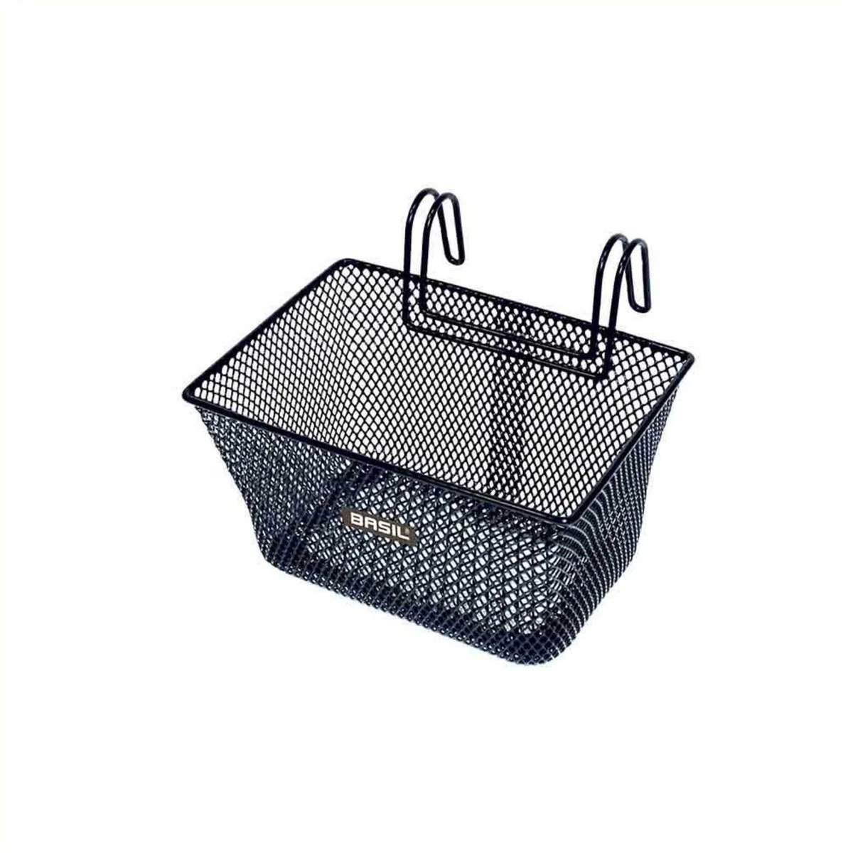 Basil Tivoli Kinderfietsmand - Inclusief Haken - Staal - Zwart - Afbeelding 3
