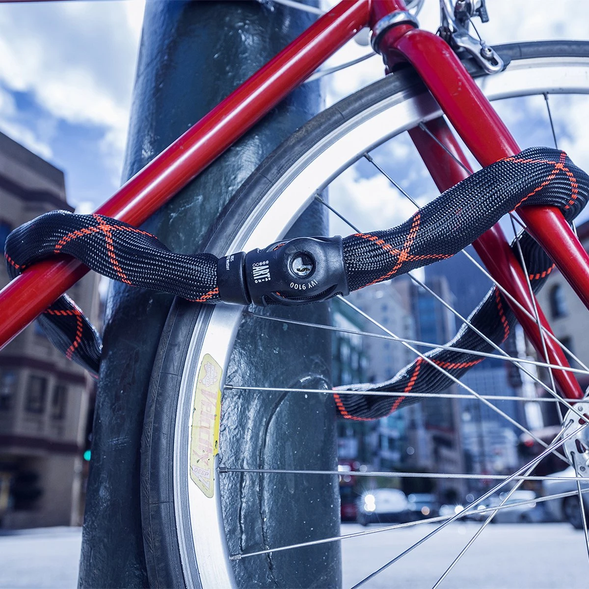 ABUS Ivy 9210 Kettingslot - ART3 - 110 Cm - Winnaar ANWB Slotentest 2022 - Afbeelding 6