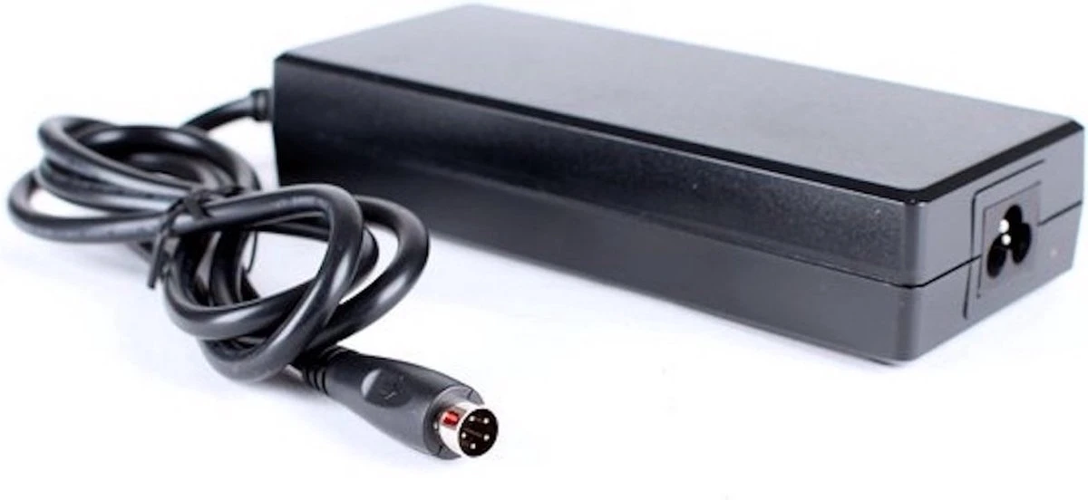 Stella Acculader - Elektrische Fietsoplader - 5-polig - Ronde Aansluiting