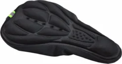 Merkloos 3D Fiets Zadelhoes - Cover - Overtrek - Uniseks - One Size - Volwassenen - Beschermkussen - Zwart