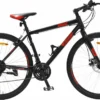 Amigo Control - Mountainbike 28 Inch - Voor Dames En Heren - Met 21 Versnellingen - Zwart/Rood