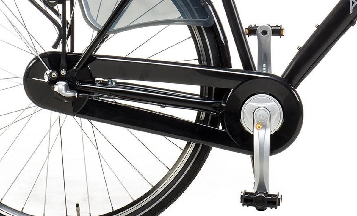 Amigo Bright - Herenfiets 28 Inch - Fiets Met 3 Versnellingen - Matzwart - Afbeelding 11