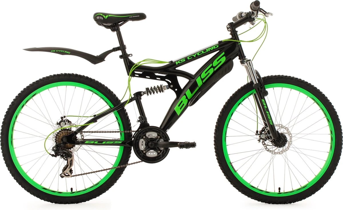 Ks Cycling Fiets 26 Inch Fully-mountainbike Bliss - 47 Cm