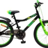 Amigo Wild - Mountainbike 20 Inch - Voor Jongens En Meisjes - Zwart/Groen