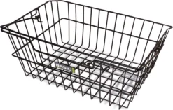 Basil Cairo Fietsmand - Achter - Staal - Zwart