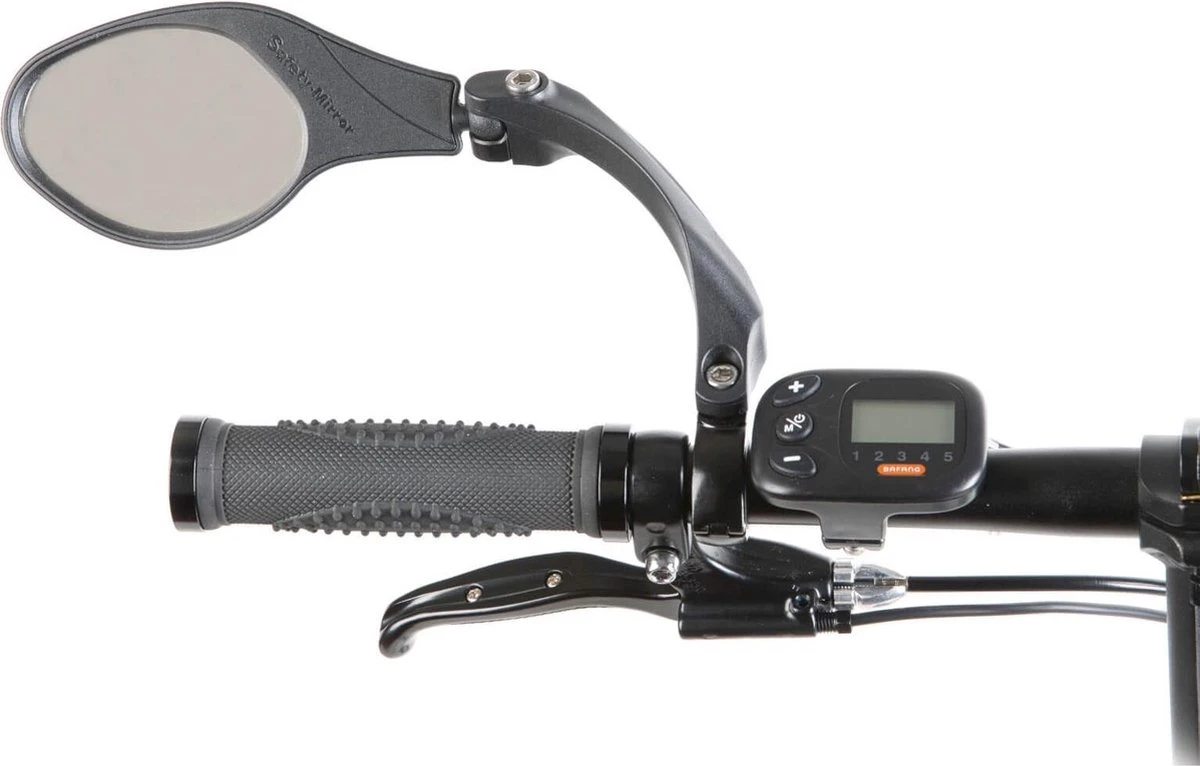 Mirage Fietsspiegel - Verstelbaar - Stuurbevestiging 22.2 Mm - Zwart - Afbeelding 12