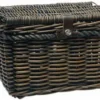 New Looxs Melbourne Large Fietsmand Voordrager - 45 Liter - Rotan - Bruin