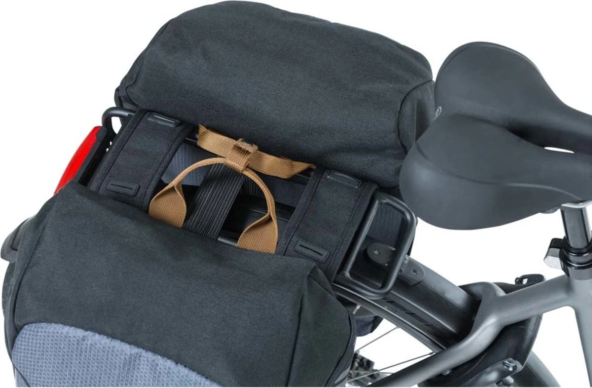 Basil Miles Dubbele Fietstas - Zwart - 34 Liter - Afbeelding 11