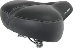 Contec City/Tour Fietszadel - Zwart - XXL Zitvlak - Met Uitsparing