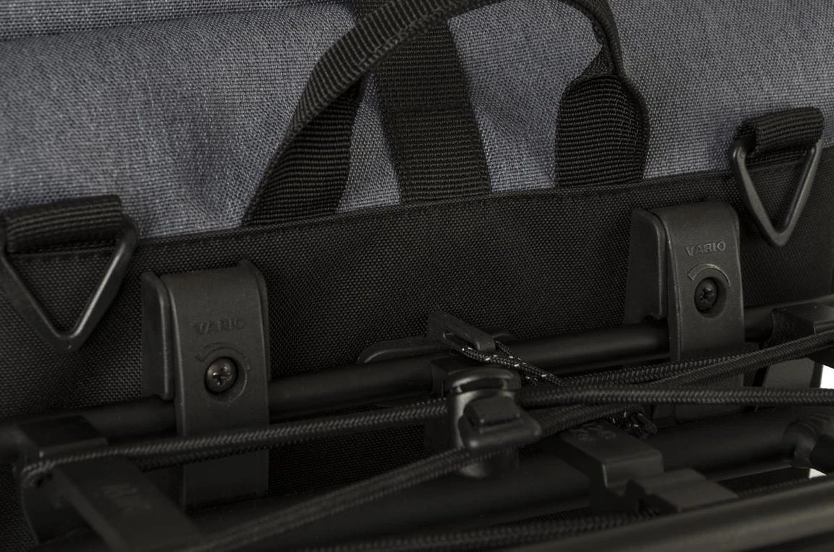 AGU Urban H2O Roll-Top Enkele Fietstas - Tas Met Afneembare Schouderriem - 3M Reflectie - Waterdicht - 14 Liter - Grijs - Afbeelding 12