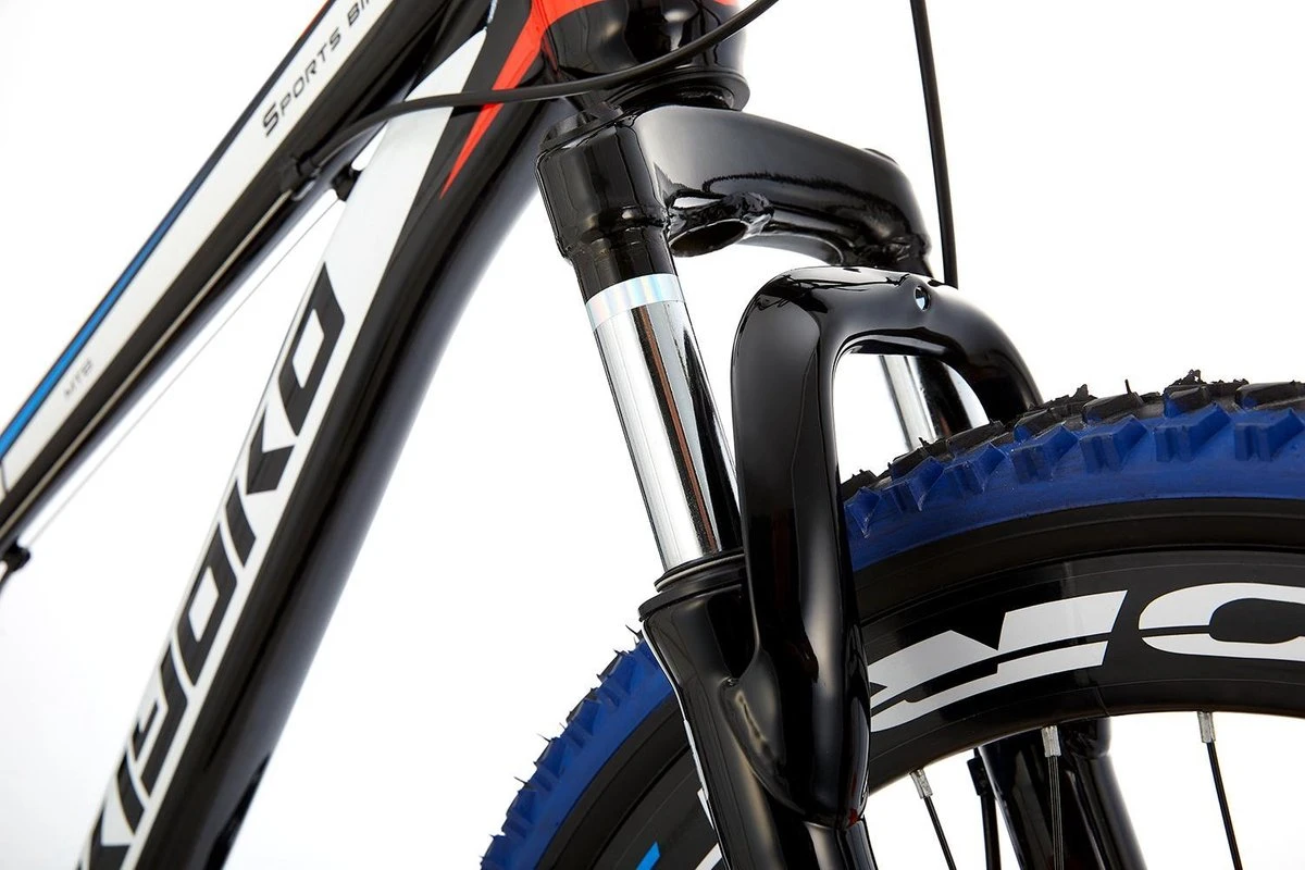 Supersuper Kiyoko Kinder Mountainbike - 7 Versnellingen - 24 Inch - Jongens - Zwart/Blauw - Afbeelding 7