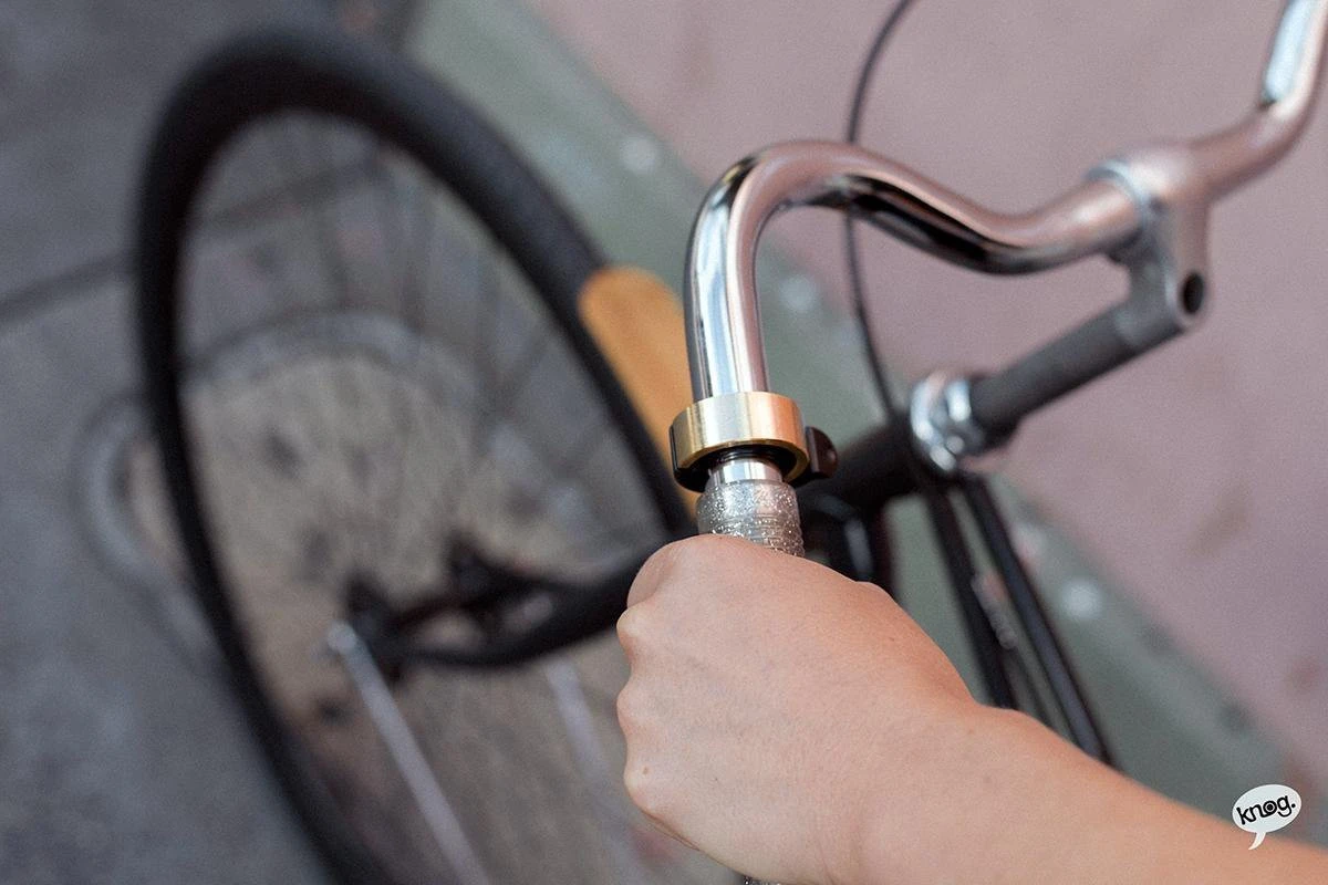 KNOG Oi CLASSIC SMALL FIETSBEL ZWART 22.2mm - Afbeelding 3