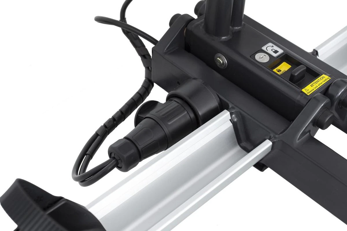 XLC Azura LED Fietsendrager - 2 Fietsen - E-Bike - 13/7 Polig - Afbeelding 3