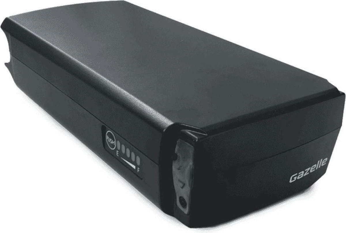 Gazelle Panasonic Silver - Fietsaccu = Bagagedrager - 36V - 8.8Ah - Afbeelding 7