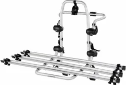 Fietsdrager Pyro, Fietsenrek Achterklep - 3 Fietsen (draagkracht 45kg TUV) - Zonder Trekhaak - Elektrische Fiets