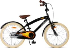 SJOEF Cruise Jongensfiets 20 Inch - Zwart