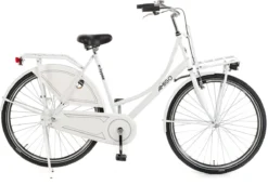 Amigo Eclypse Transportfiets 28 Inch - Omafiets Met Voordrager - Wit