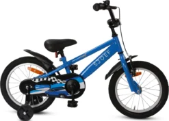 SJOEF Race Jongensfiets 16 Inch - Blauw