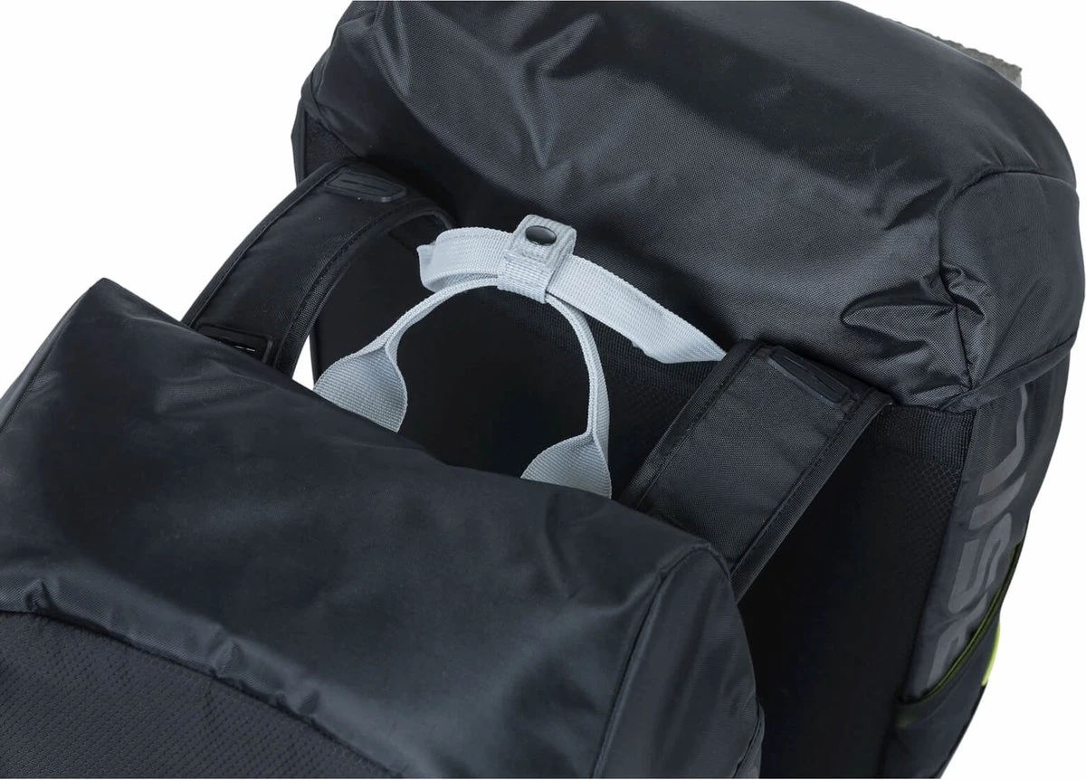Basil Miles Dubbele Fietstas - Zwart - 34 Liter - Afbeelding 6