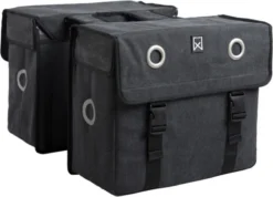 Willex Dubbele Canvas Tas 52 Liter Zwart