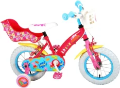 Volare Peppa Pig Kinderfiets - Meisjes - 12 Inch - Roze - 2 Handremmen