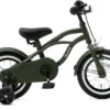 Nogan Harley - Kinderfiets - Jongensfiets - 12 Inch - Leger Groen