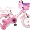 Volare Rose Kinderfiets - Meisjes - 12 Inch - Roze - 2 Handremmen